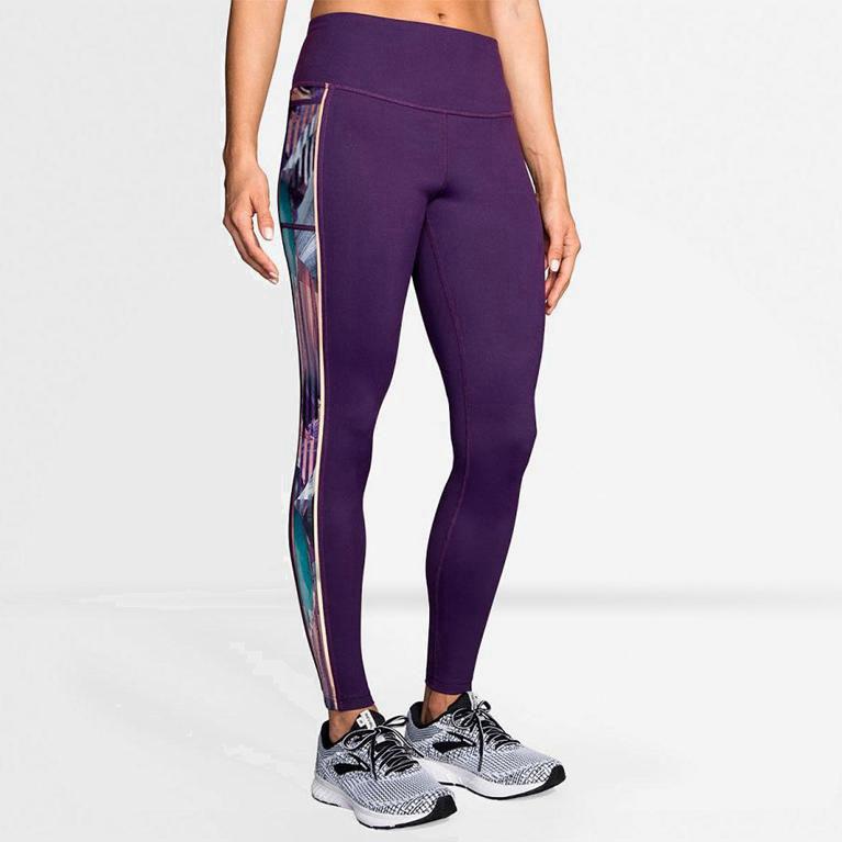 Brooks Greenlight Legging Mulher Roxo (67453YGCE)